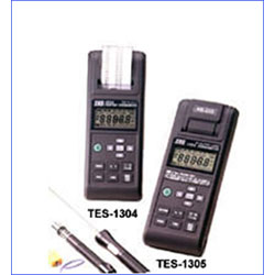 溫度記錄表 TES-1305 K.J.E.T
