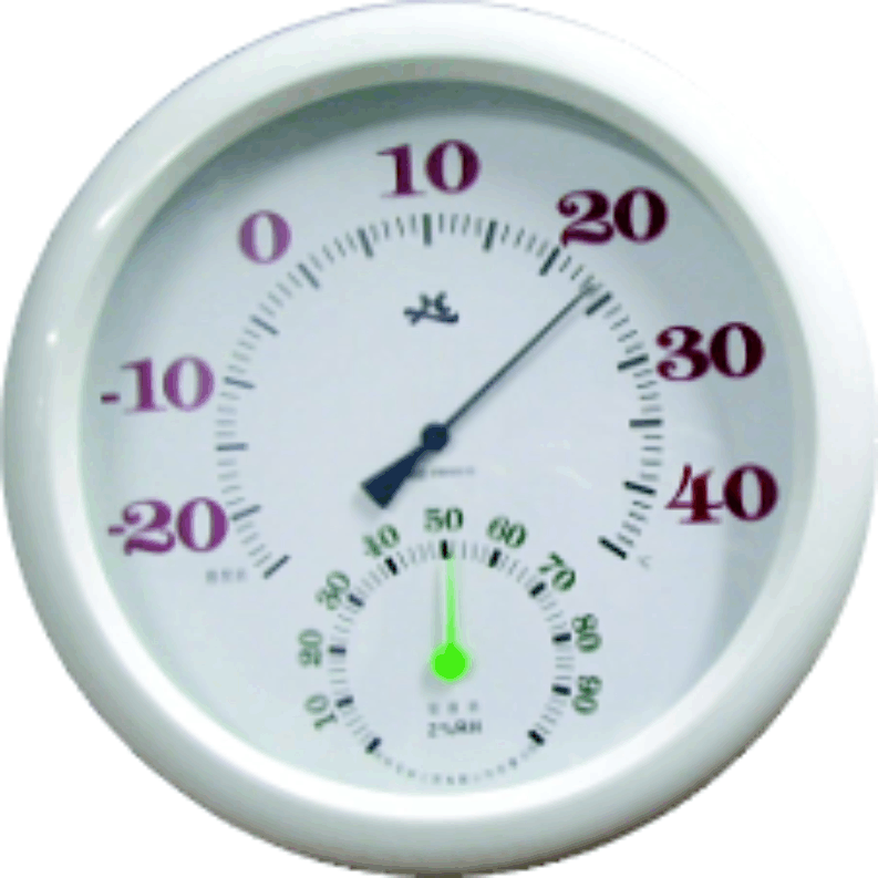 溫濕度鐘(溫濕度計) 890型