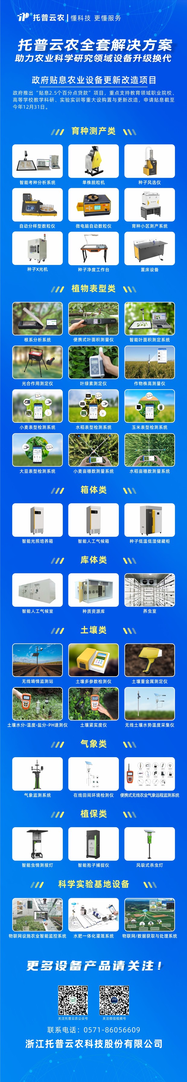 貼息貸款采購科學儀器 托普云農助力設備更新改造